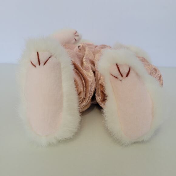 Vintage 1993 TY "The Attic Treasures Collection" Jointed Plush Long Eared Rabbit - Picture 7 of 14